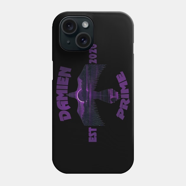 Damien Prime Purple Phone Case by SGW Backyard Wrestling