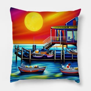 Beautiful Harbours Pillow