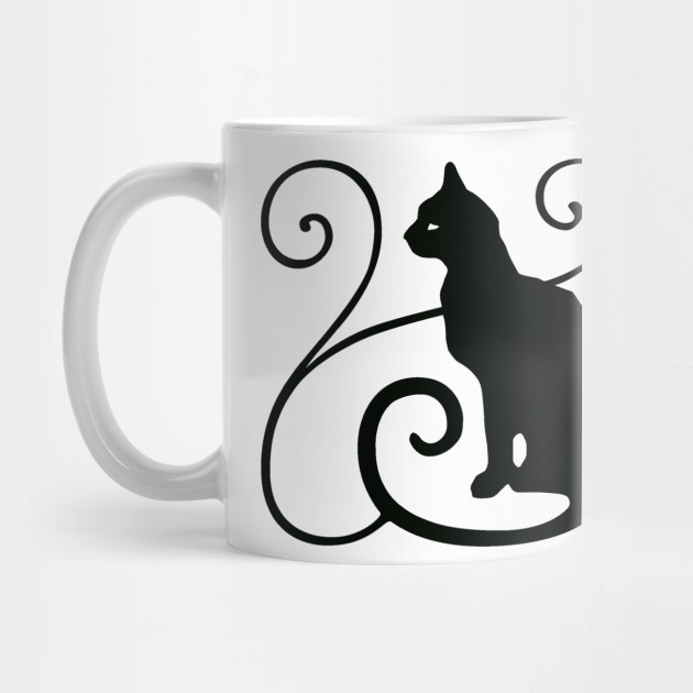 Black Cat Witch Black Magic Cat Gothic Cat Design Black Cat
