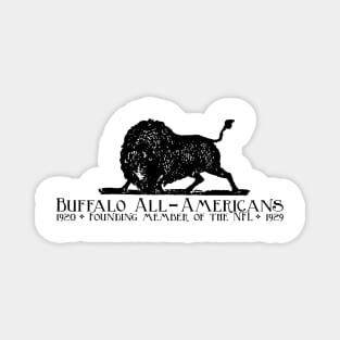 Buffalo All Americans Authentic Magnet