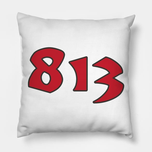 Tampa LYFE the 813!!! Pillow by OffesniveLine