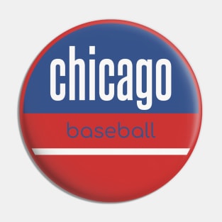 Chicago baseball Pin