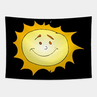 smiling Sun Tapestry