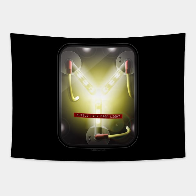 back to the future, Flux Capacitor Tapestry by HEJK81