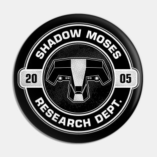 Shadow Moses Research Department Pin