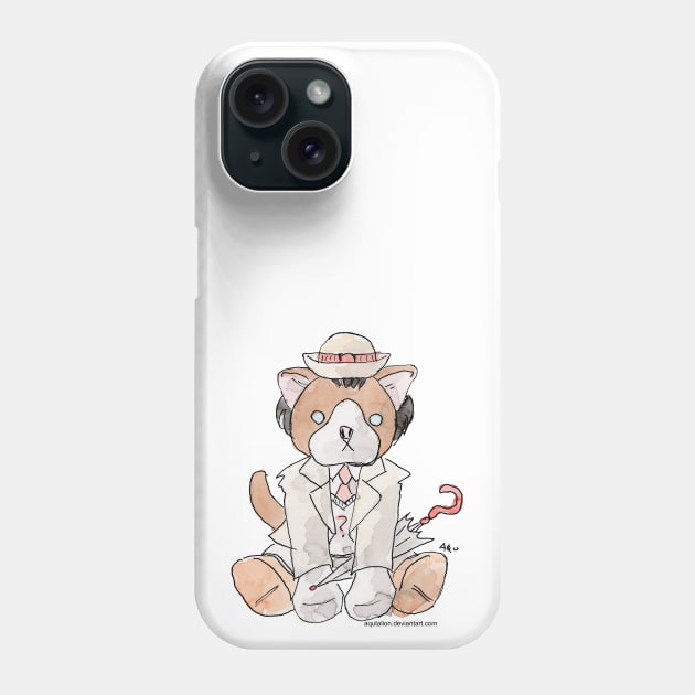 Harlock the Cat Cosplay: Doctor Who #7 Phone Case by Aqutalion