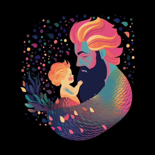 Mermaid Fathers Day by JH Mart