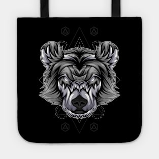 classic bear head Tote