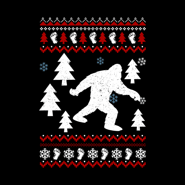 Sasquatch Ugly Christmas by maximel19722