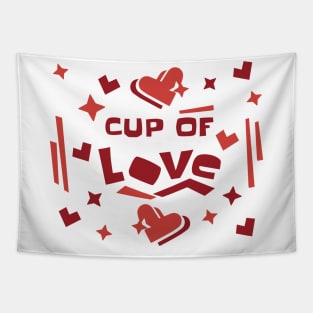 Cup of love Tapestry