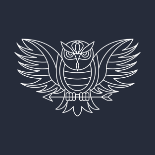 Owl Flying bird animal T-Shirt