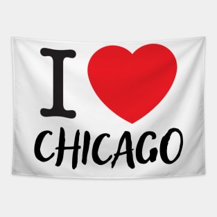I love chicago Tapestry