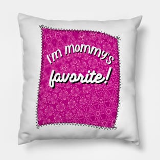 Patch Mommy's Favorite Pink Pillow