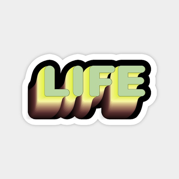 Simple Life Magnet by giantplayful