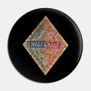 HALF AND HALF BEER Pin