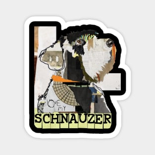 Schnauzer Magnet