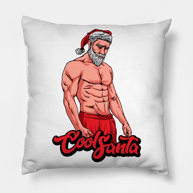 Cool Santa Pillow by JonesCreations