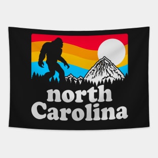 North Carolina Bigfoot, Sasquatch National Park Carolina Mountains Sasquatch Yeti Tapestry