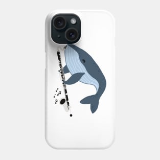 Bass Clarinet Whale Phone Case