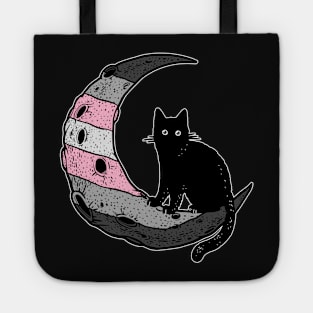 Demigirl Cat Moon Tote