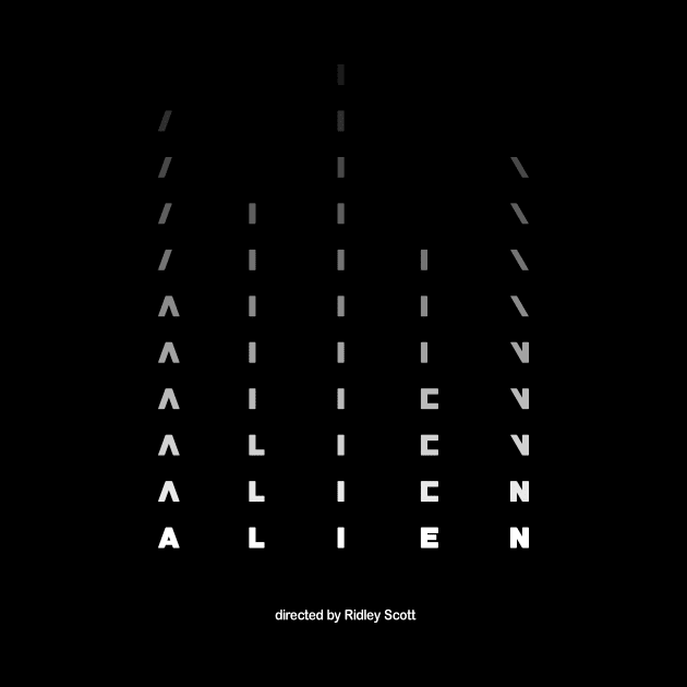 Alien Movie Title Sequence by GraphicGibbon