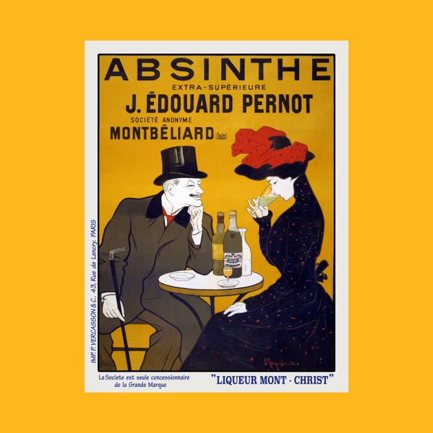 Vintage French Absinthe Poster Advertisement by xposedbydesign