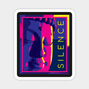 Buddha Art SILENCE Magnet