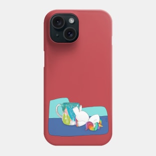 Yuni Sleeps On A Mug Phone Case