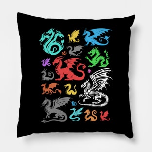 Year of the Dragons Pillow