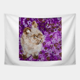 Bunny Anytime Valentines-Design Eleven Tapestry