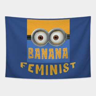 MINIONS USA FEMINIST Tapestry