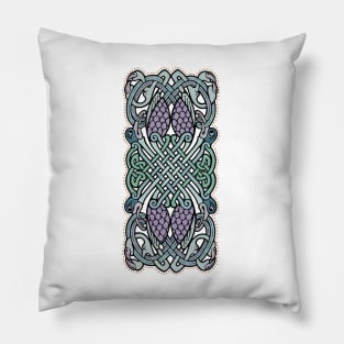 Four Celtic Birds Pillow