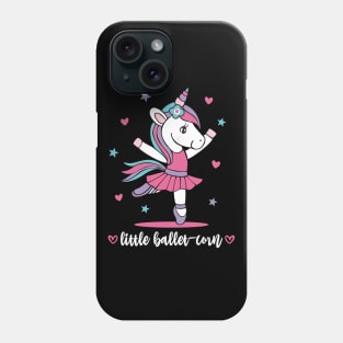 Ballerina Unicorn Ballerina "little ballet-corn" Phone Case