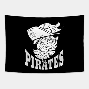 Pirate Mascot Tapestry