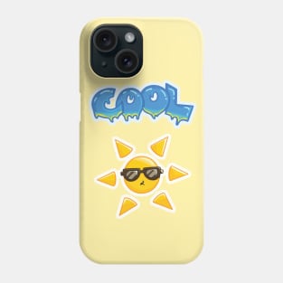 Cool Sun With Sunglasses Phone Case