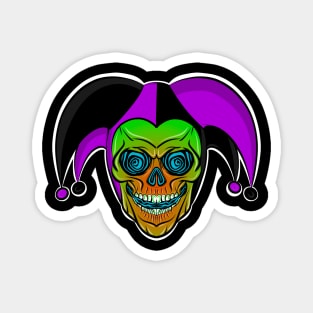 Jack-O’s Skull Jester Magnet