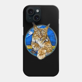 Lynx wild cat freedom Phone Case