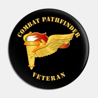 Combat Pathfinder Veteran Pin