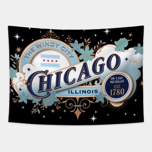 Chicago Vintage Tapestry