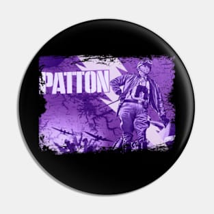 Battlefield Couture Pattons Movie Tees, Where Military Might Meets Stylish Swagger Pin