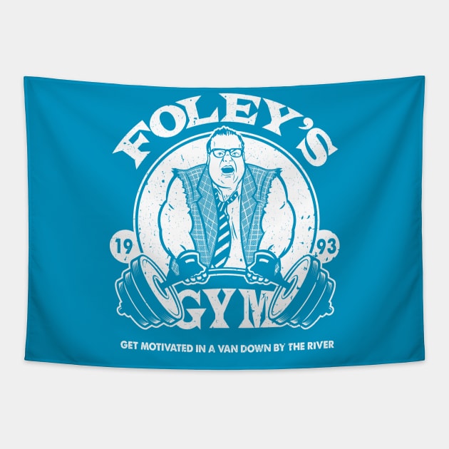 Foley's Gym Tapestry by Punksthetic