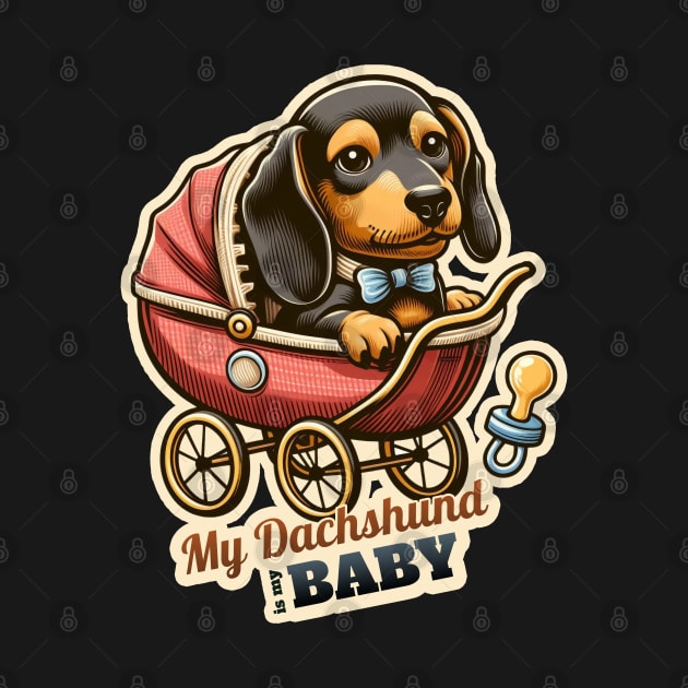 Baby dachshund by k9-tee