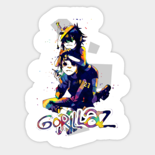 Gorillaz Stickers And Pop Culture Designs Teepublic
