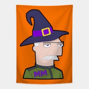 Halloween Major Monogram Tapestry