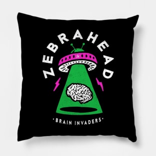 Brain Brain Invaders Pillow