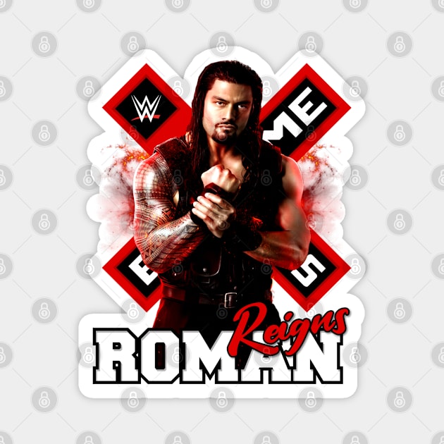 WWE - Reigus Roman Magnet by Purwoceng