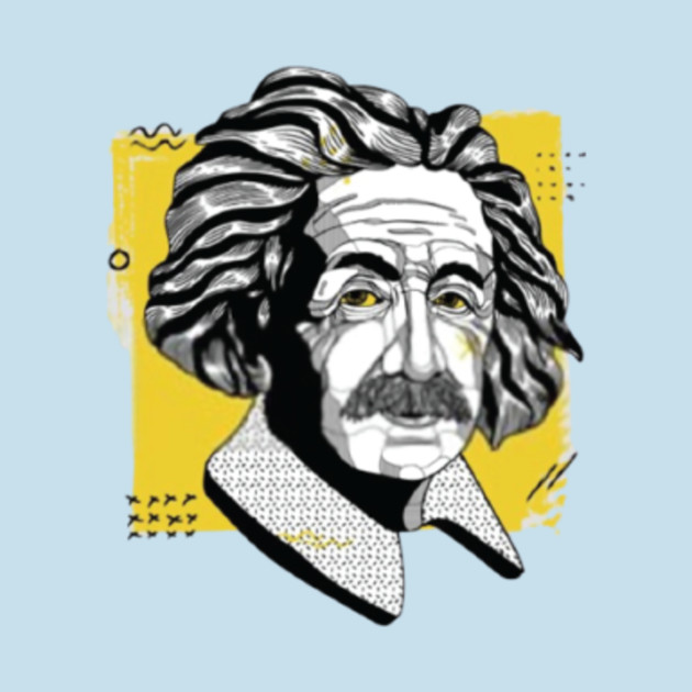 Discover Albert Einstein Art - Albert Einstein Art - T-Shirt