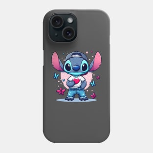 Valentines Day Stitch, Stitch Love Phone Case