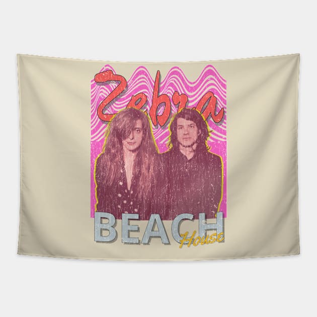 Beach House Vintage 2004 // Original Fan Design Artwork Tapestry by A Design for Life