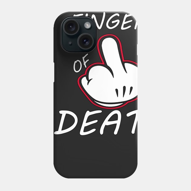 Finger of Death Phone Case by partjay